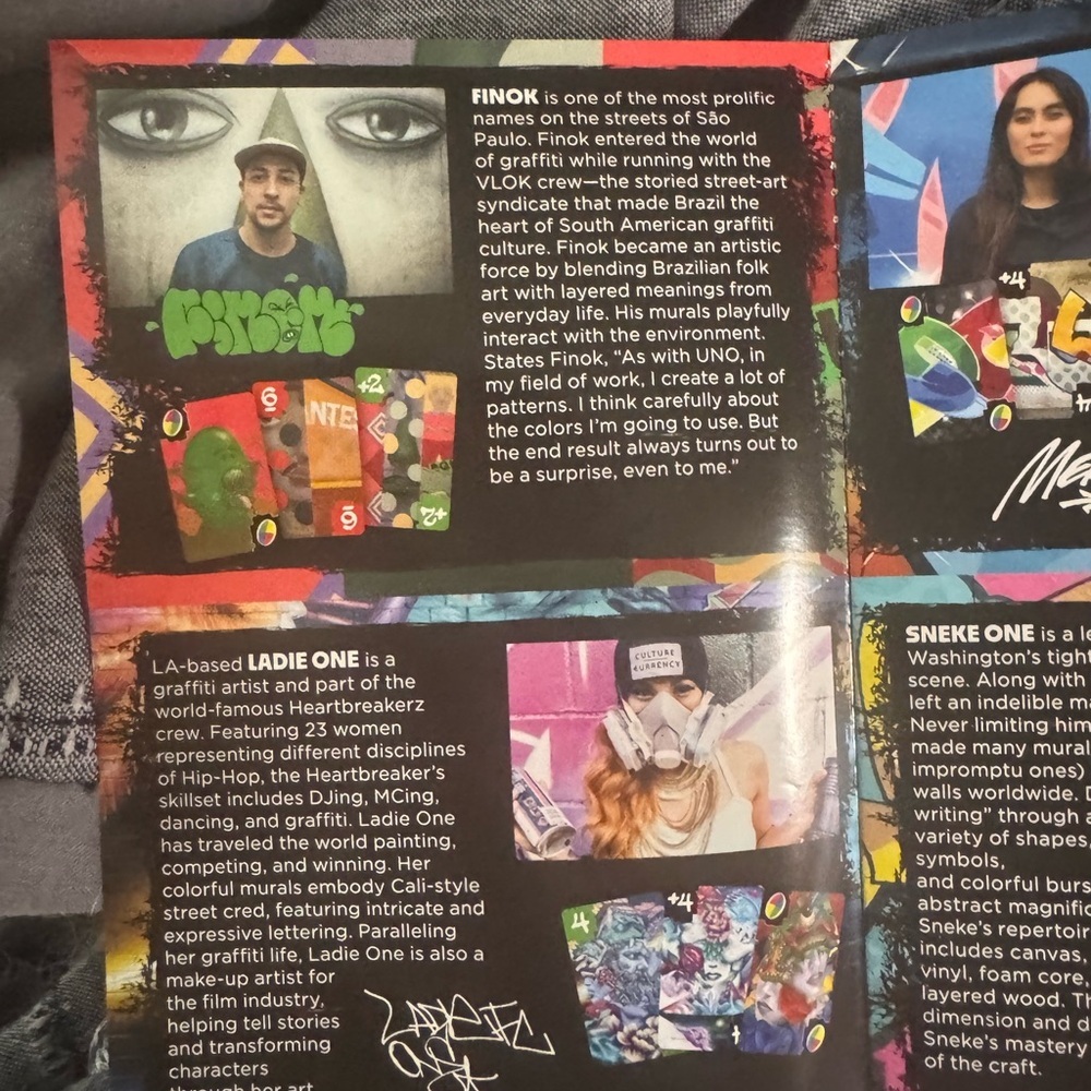 Mattel UNO Card Game - Exclusive Museum of Graffiti - Picture 7 of 11